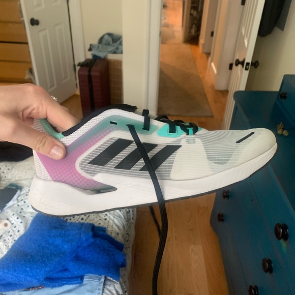 MENS Adidas Bounce sneakers size 9.5 men’s/ 11 women’s - Picture 5 of 7